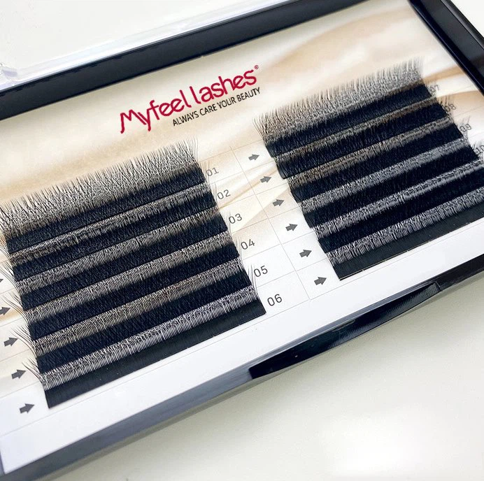 3D clover lashes extension